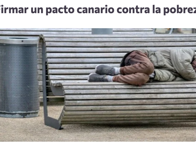 Liberación Canaria lanza la fase online del Pacto Canario contra la Pobreza: “Cada firma es una voz más por la dignidad”