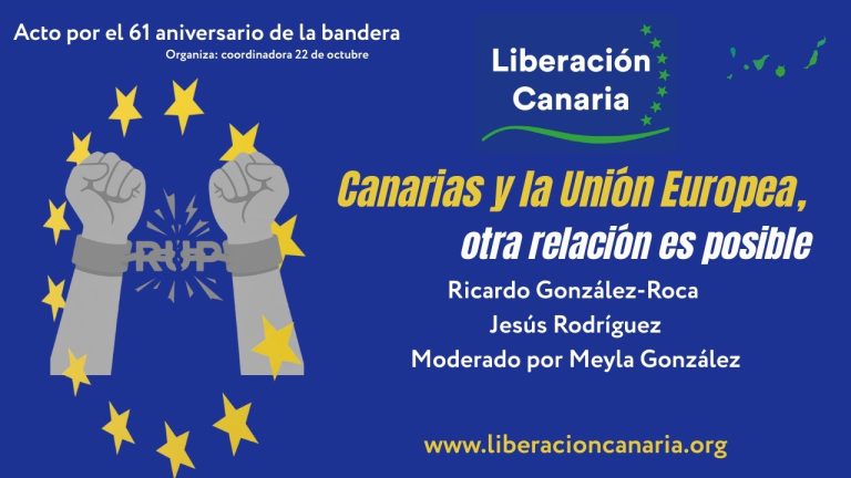 Canarias y la Unión Europea, otra relación es posible