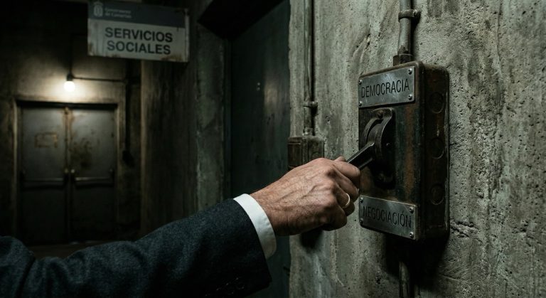 El apagón democrático en Servicios Sociales