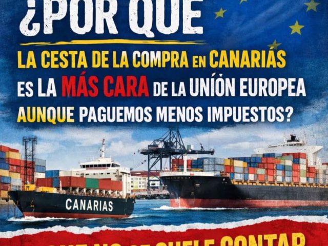 ¿Por qué la cesta de la compra es cara en canarias aunque paguemos menos impuestos? 