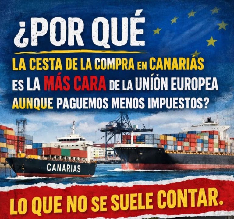 ¿Por qué la cesta de la compra es cara en canarias aunque paguemos menos impuestos? 