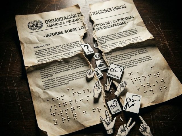 Vulneración de los derechos de las personas con discapacidad a Comunicar y acceder a la información.