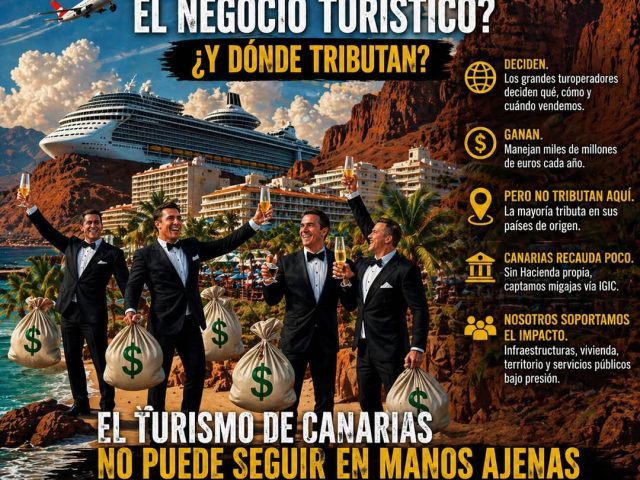 TUI, Jet2, DER Touristik: ellos deciden quién viene a Canarias y tributan en otro sitio