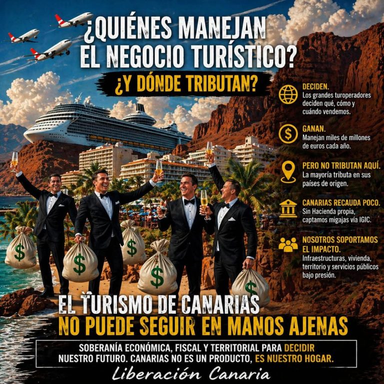 TUI, Jet2, DER Touristik: ellos deciden quién viene a Canarias y tributan en otro sitio