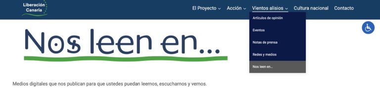 Estrenamos nueva sección en la web: «Nos leen en»
