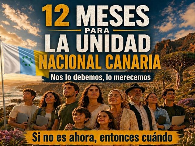 GANAR O PERDER CANARIAS: Unidad nacional y prioridades canarias