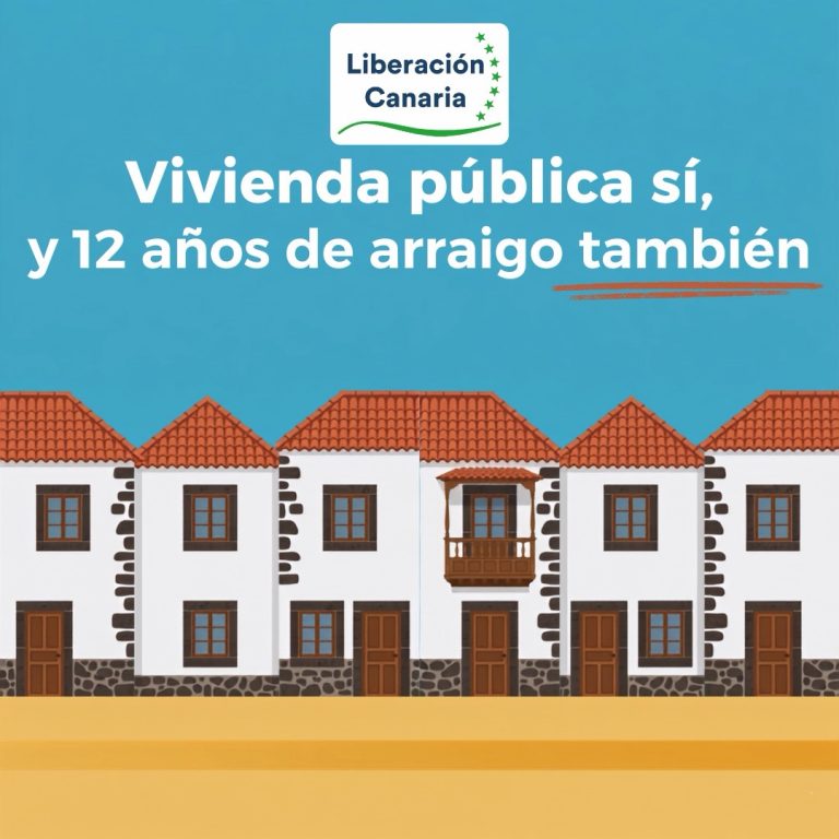 Viviendas públicas sí, y 12 años de arraigo también