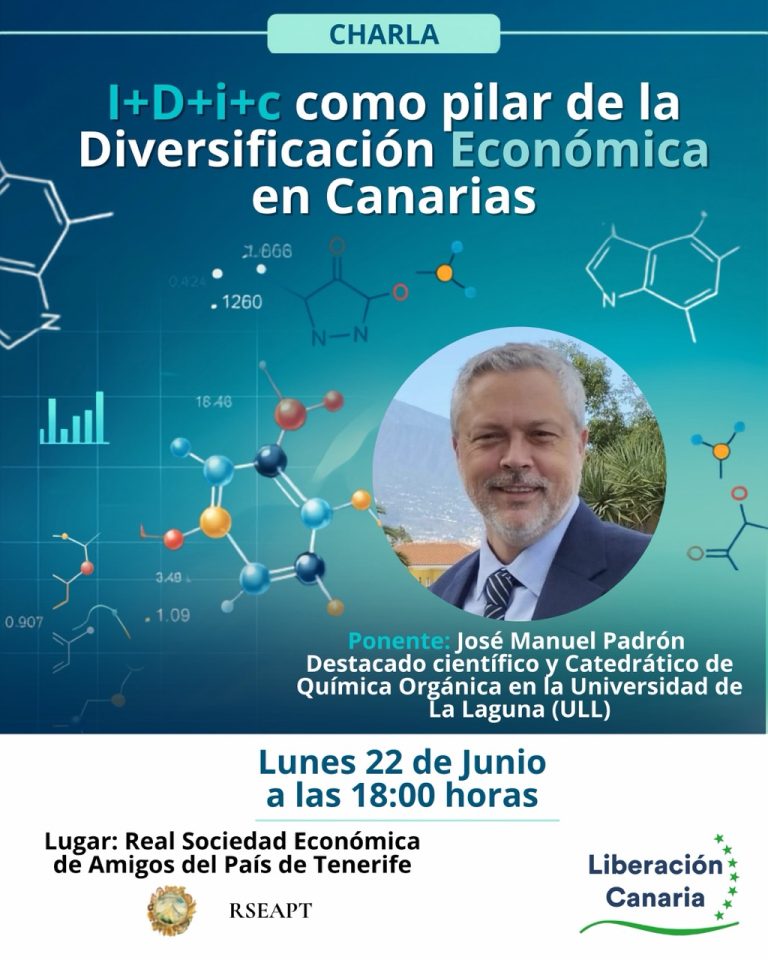 Charla: I+D+i+c como pilar de la diversificación económica en Canarias