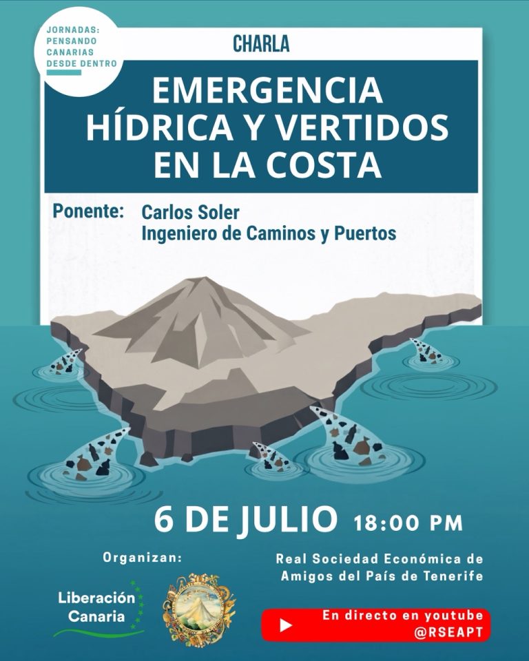 Charla: Emergencia hídrica y vertidos en la costa