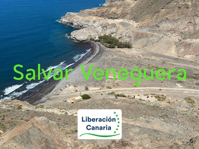 Veneguera: Liberación Canaria exige su compra pública